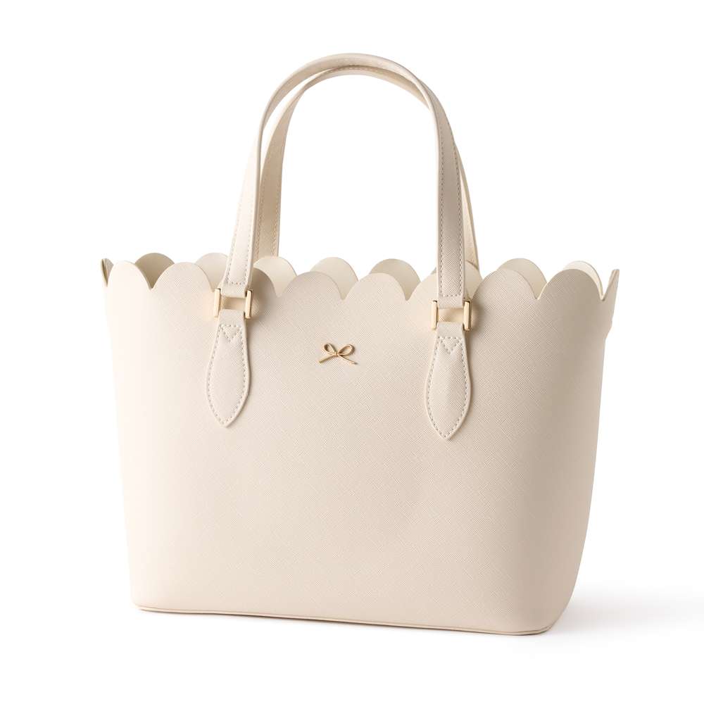 Cream Jacie Tote, , large image number 0
