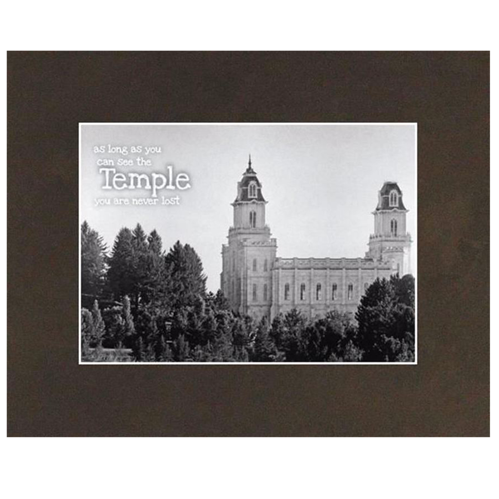 Manti Temple for Youth 11x14 Matted Print