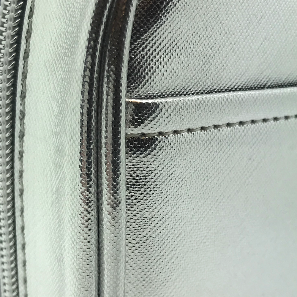 Gold and Silver Chrome Scripture Tote, , large