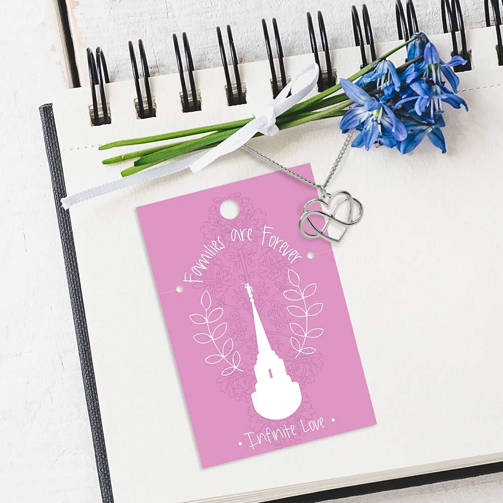 Necklace Infinity Heart, , large