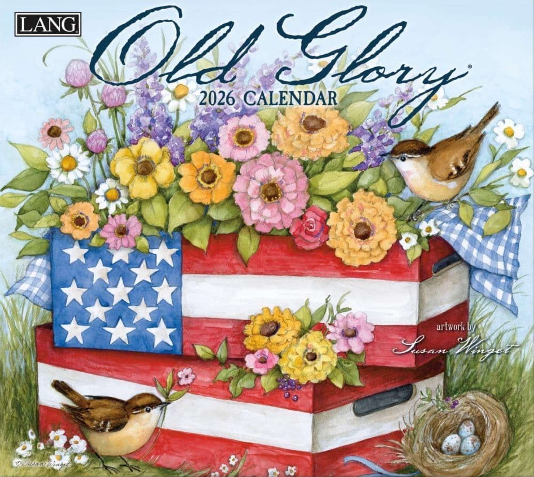2026 Old Glory Wall Calendar, , large image number 0