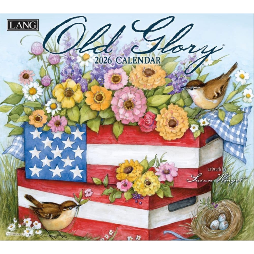 2026 Old Glory Wall Calendar,  2026 Old Glory Wall Calendar