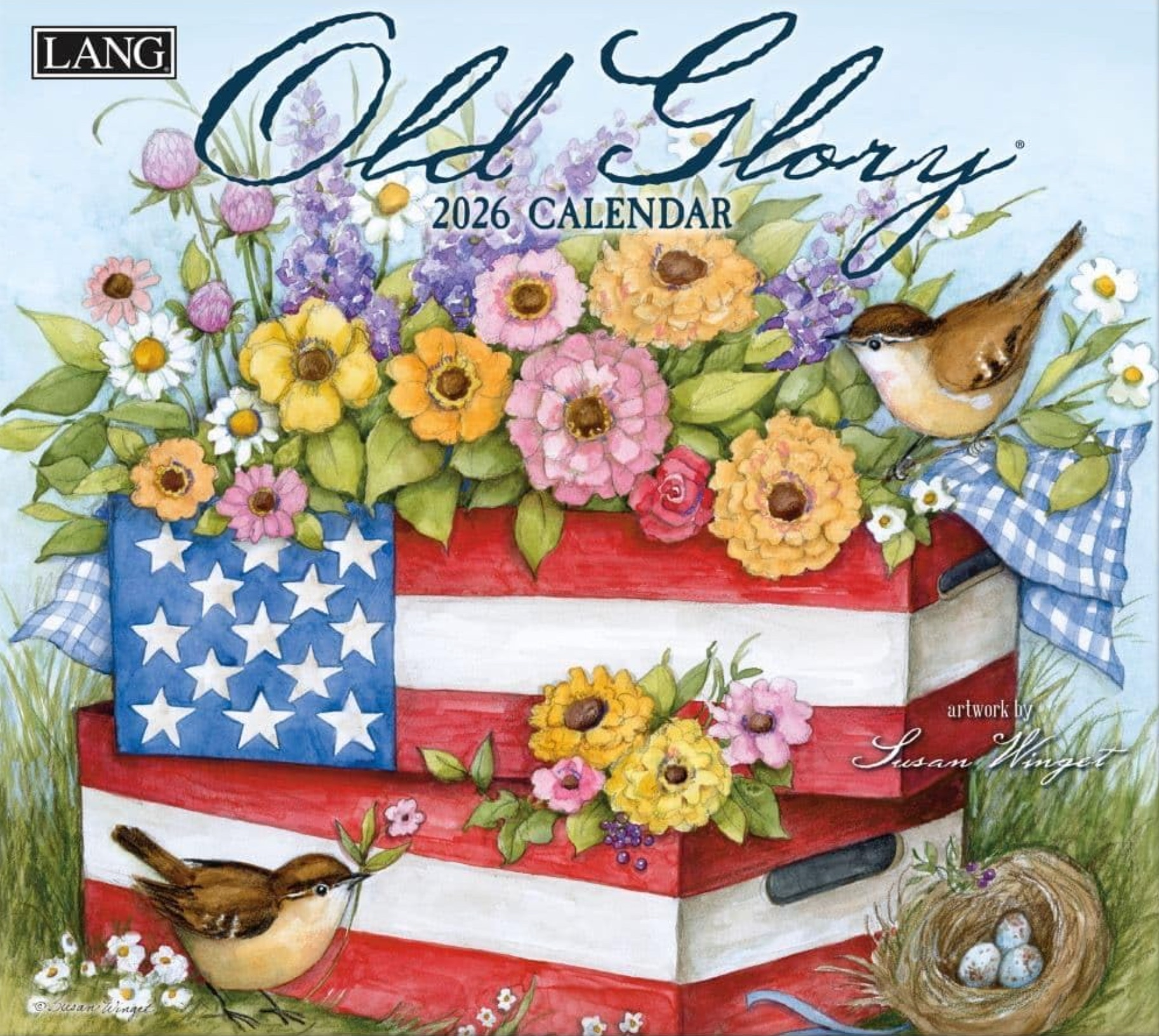 2026 Old Glory Wall Calendar