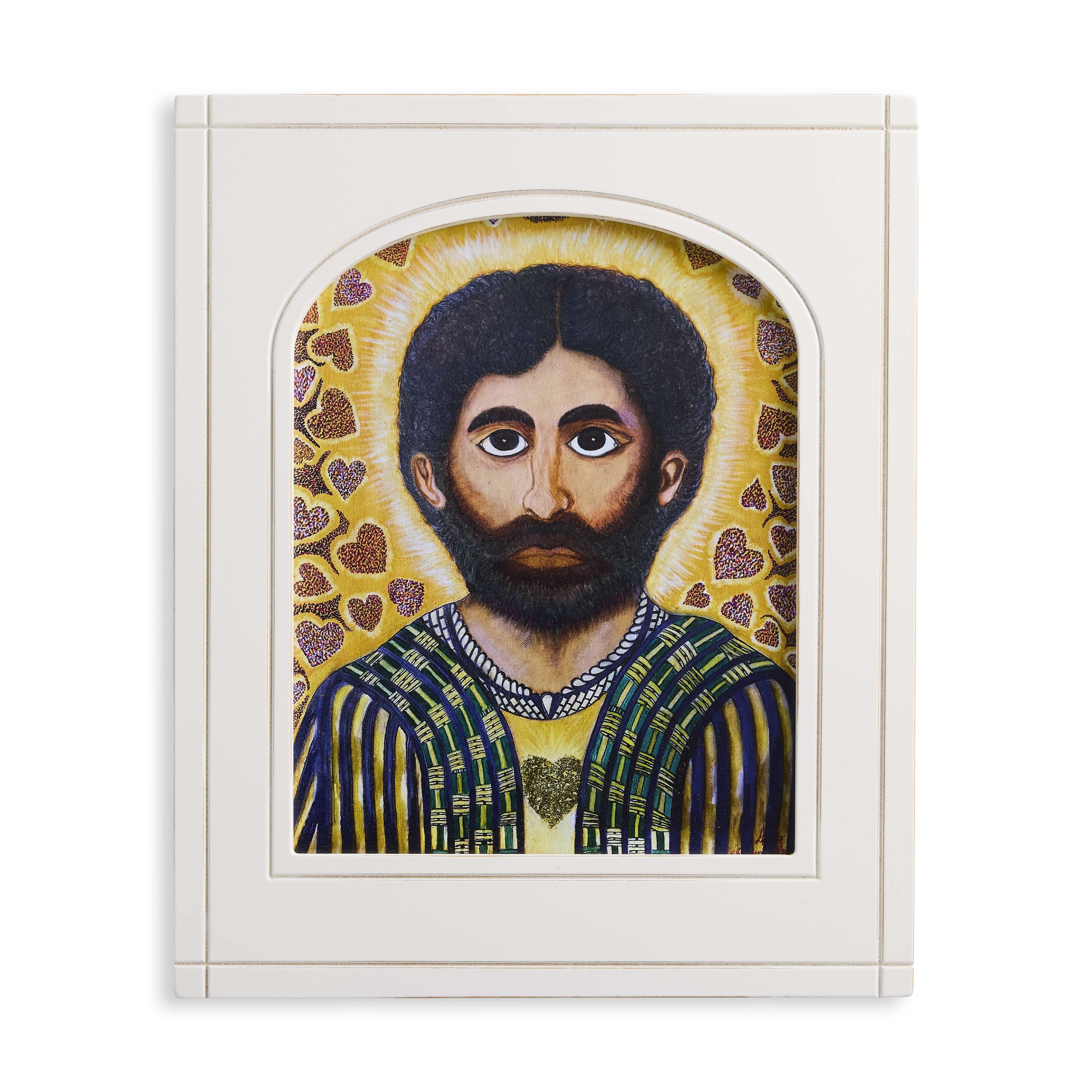 Jesus Messiah  (11x13 White Arched Framed Paper Print), , large image number 0
