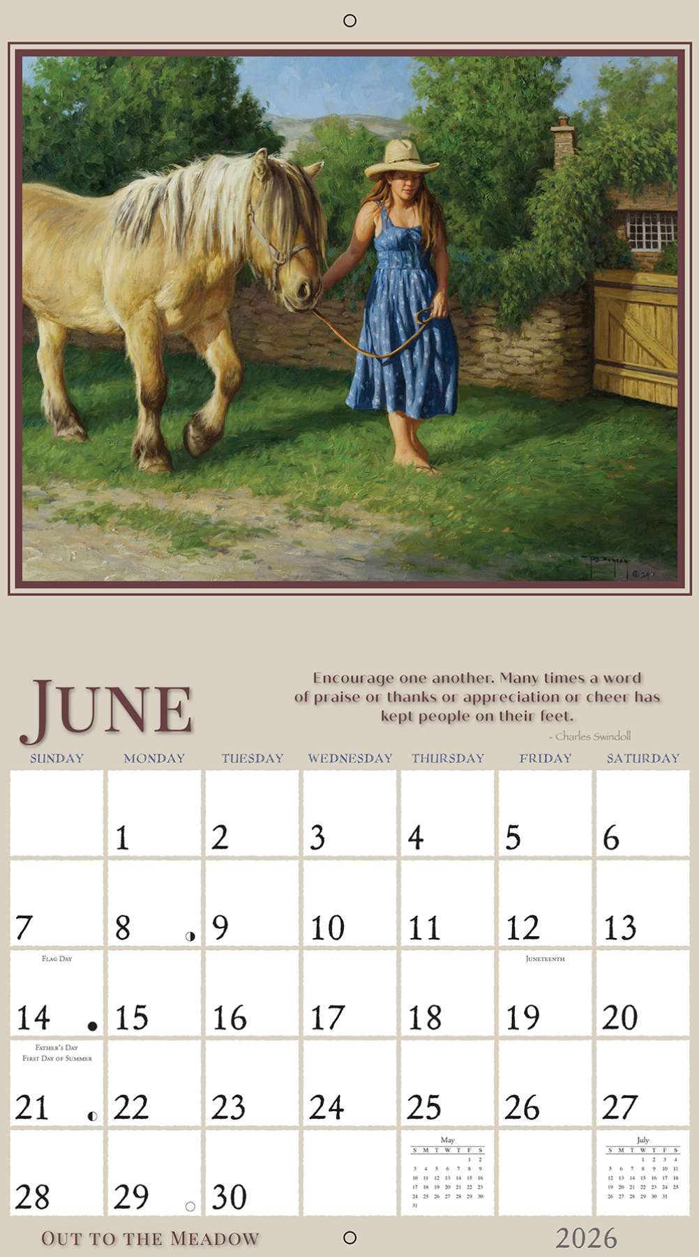 2026 Simple Things Deluxe Calendar, , large image number 1