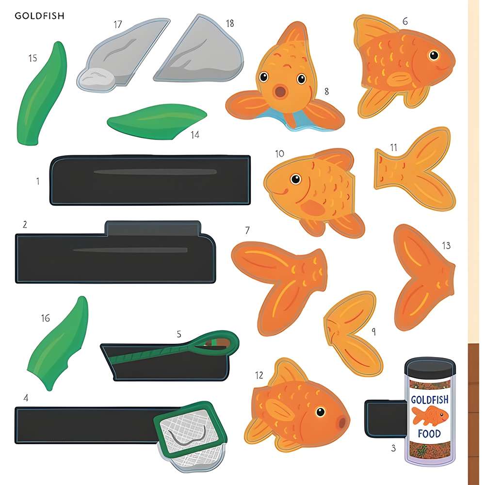 My First Color-by-Sticker Book Pets, , large image number 5