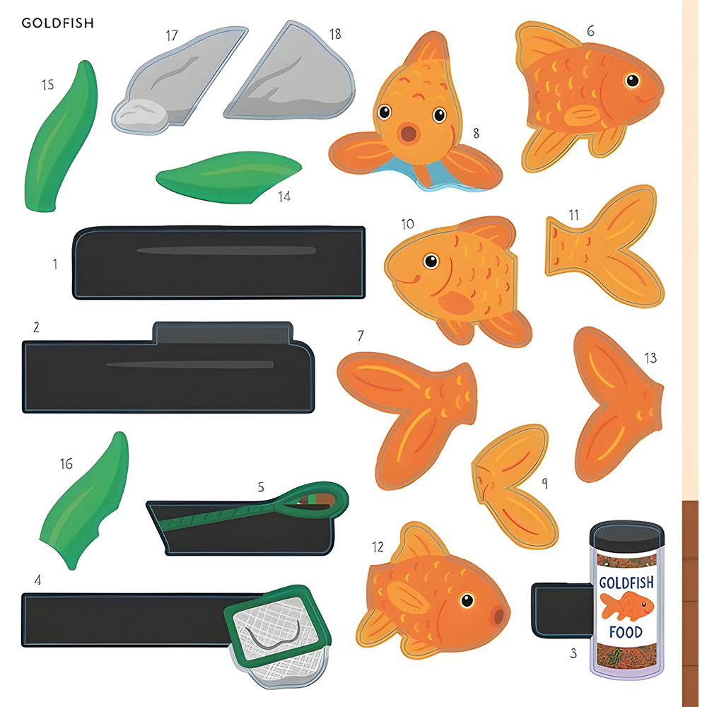 My First Color-by-Sticker Book Pets, , large image number 5