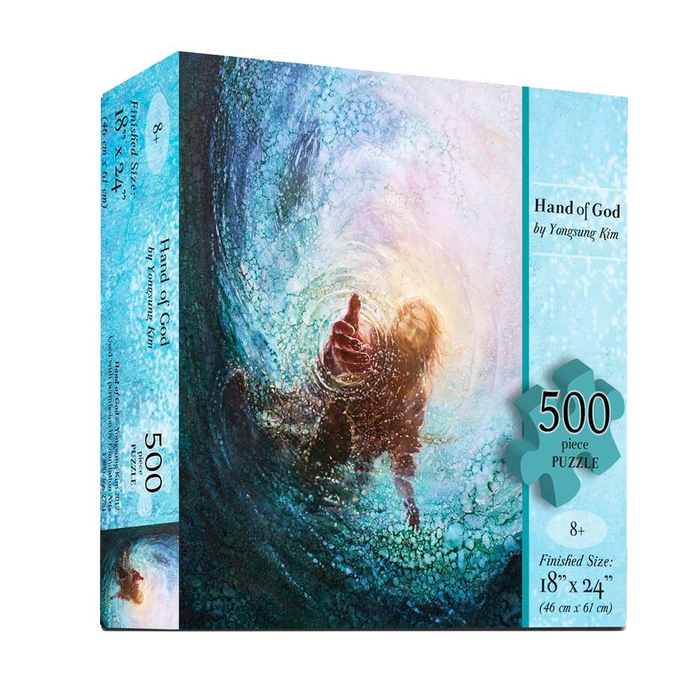 Hand of God 500 Piece Puzzle