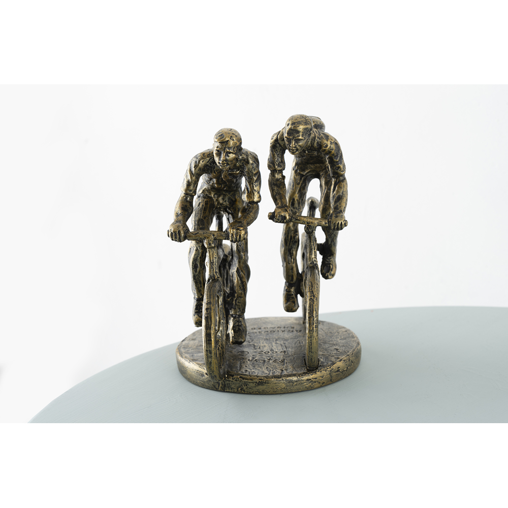 Anxiously Engaged Sculpture (8" Cold Cast Bronze), , large image number 3