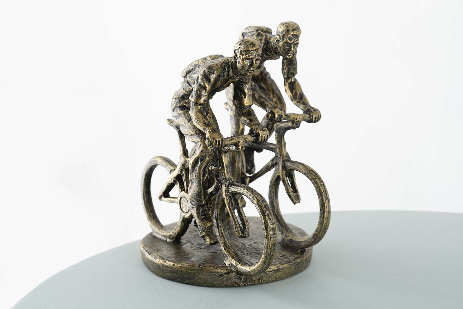 Anxiously Engaged Sculpture (8" Cold Cast Bronze)