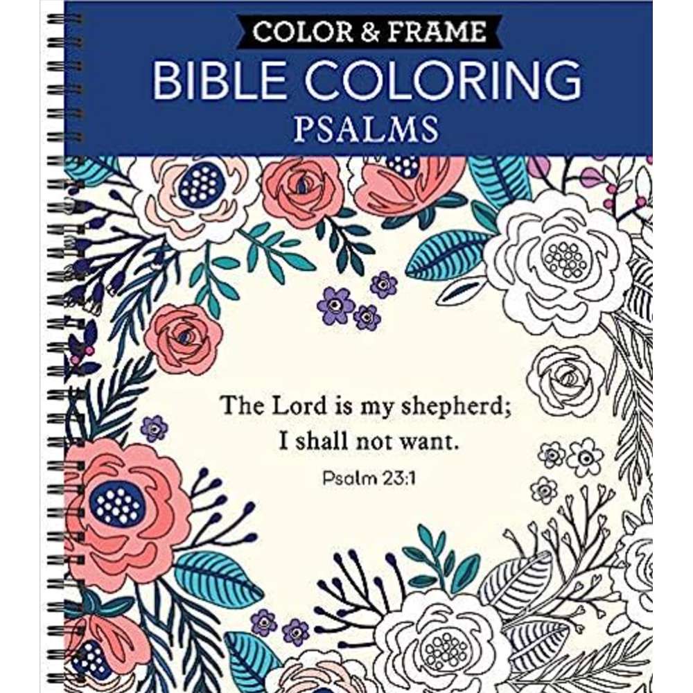 Psalms Bible Adult Coloring Book - Publications International 1
