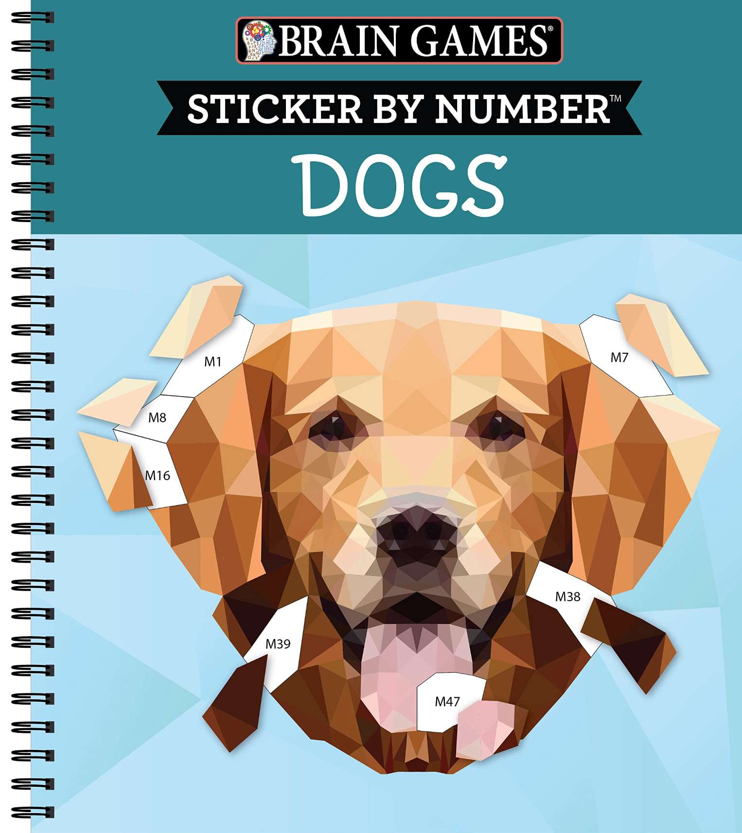 Sticker by Number Dogs