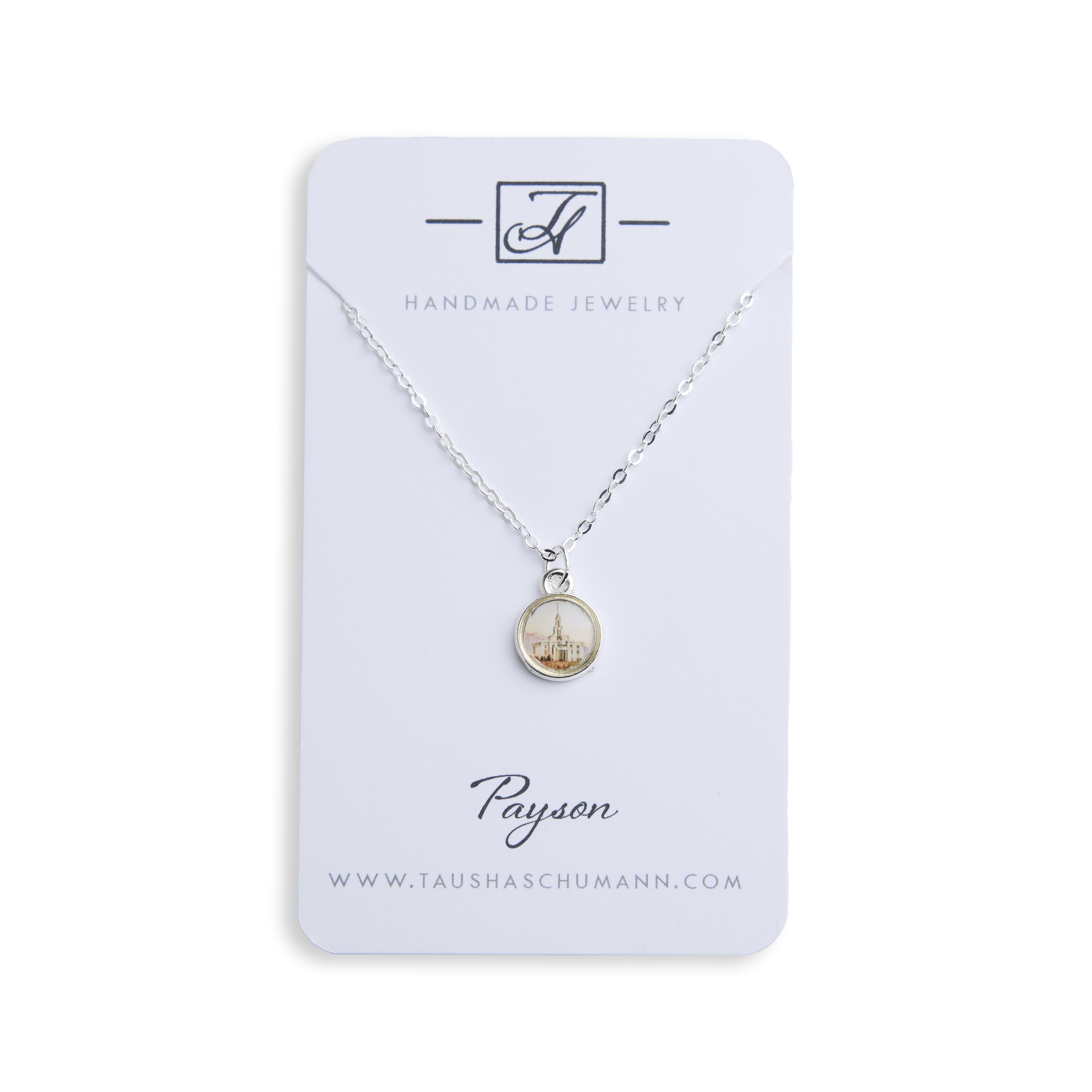 Payson Utah Temple Necklace, , large image number 0