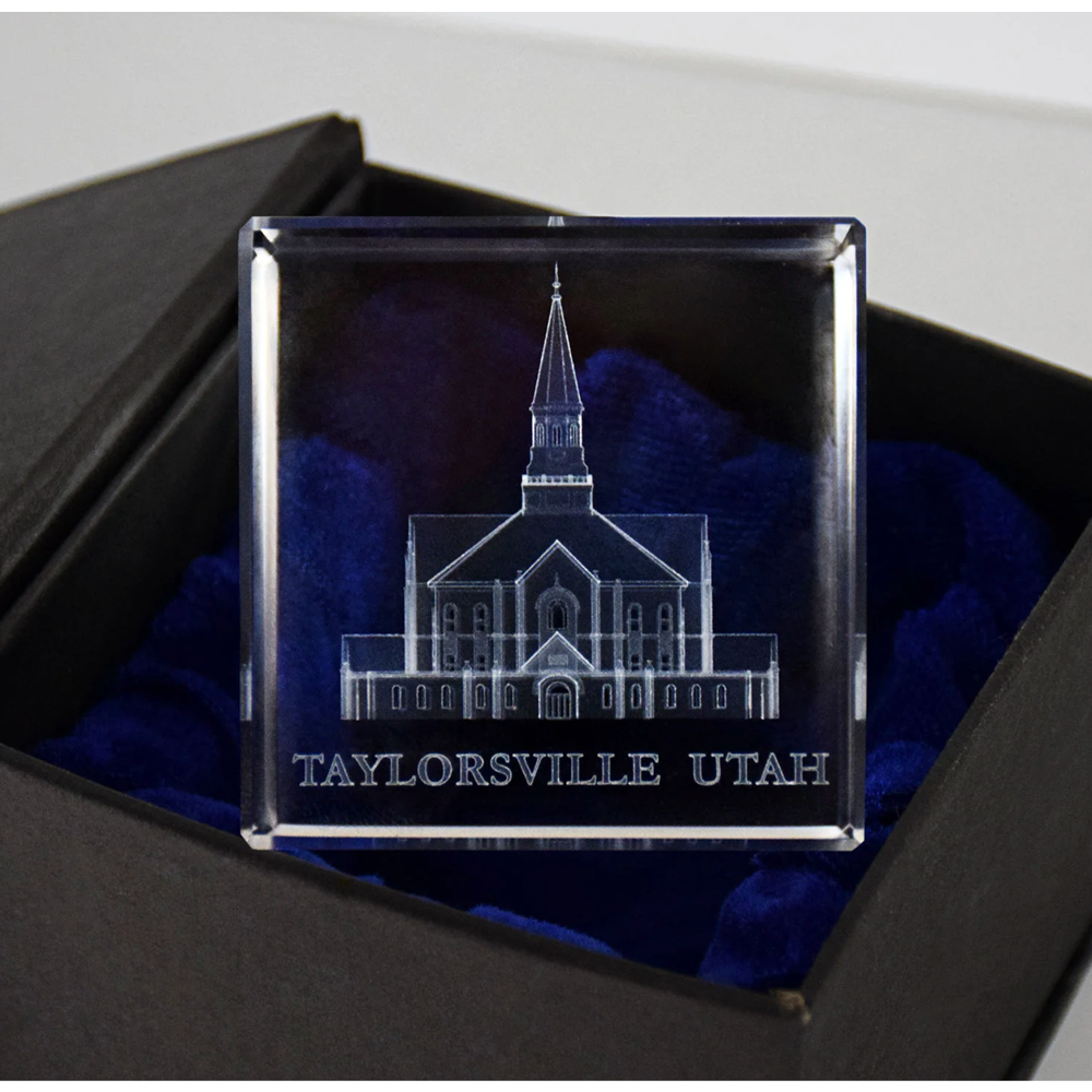 Crystal Cube Taylorsville Utah Temple