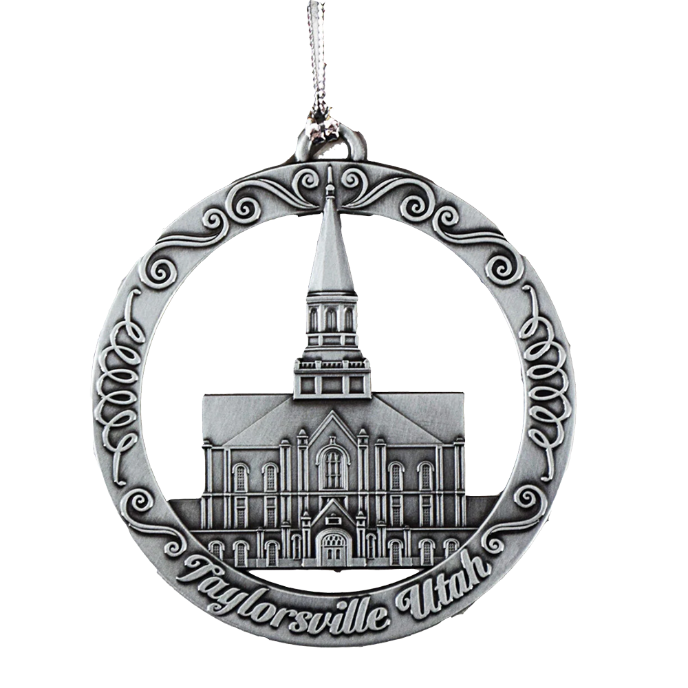 Taylorsville Utah Temple Ornament,  Taylorsville Utah Temple Ornament