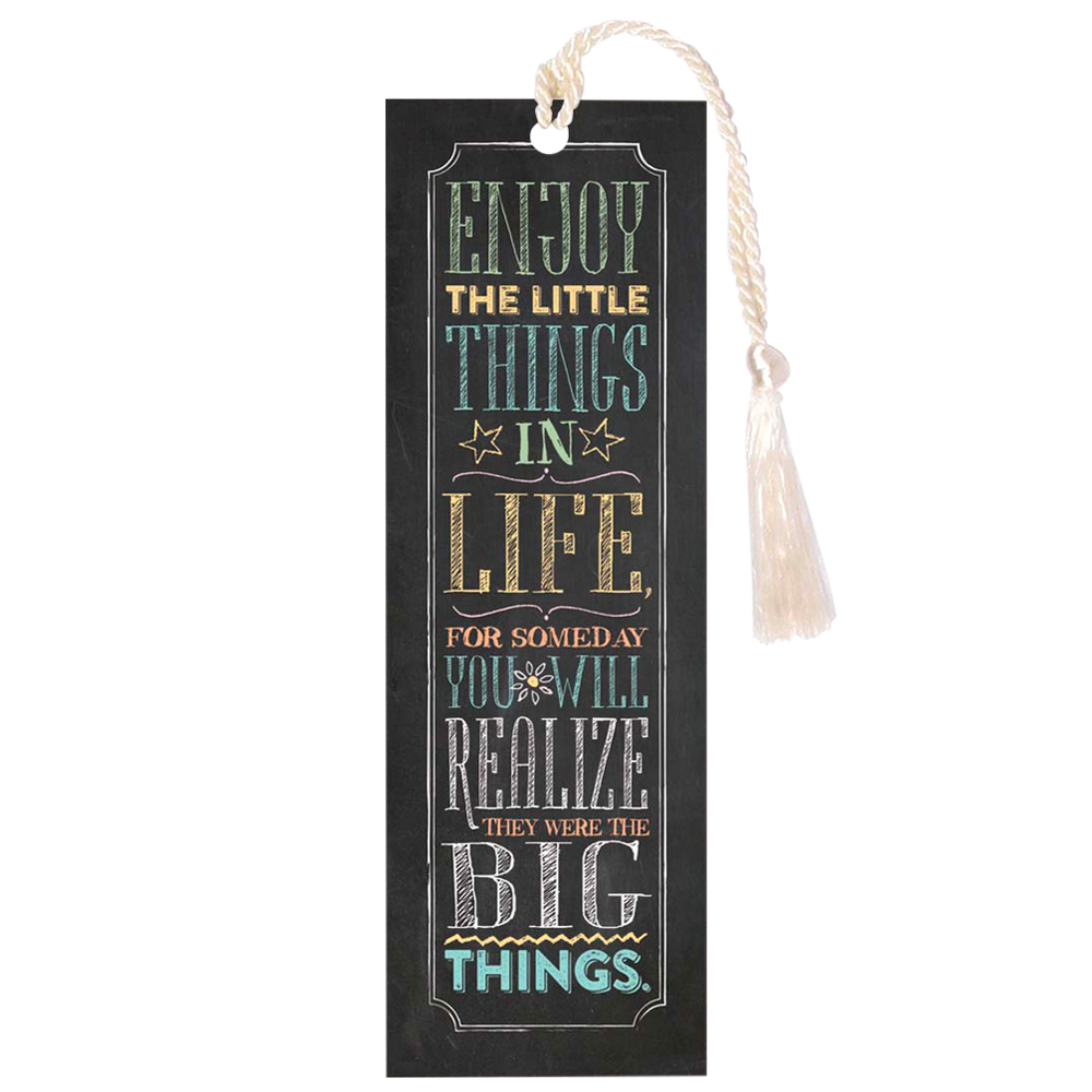 Enjoy the Little Things Bookmark