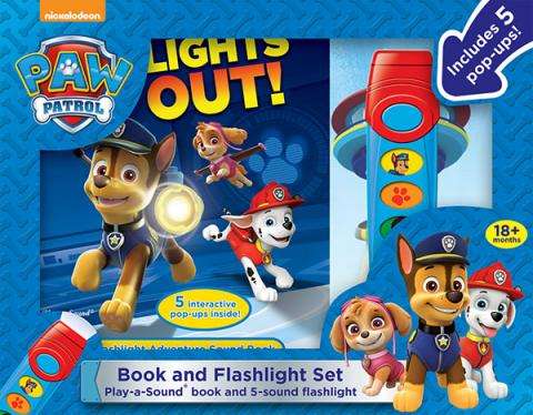Paw Patrol Lights Out!: Book and Flashlight Set