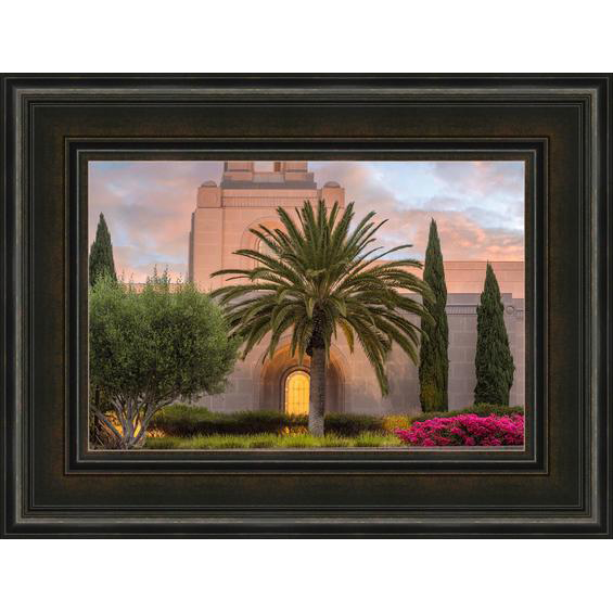 Newport Beach Temple Peace Be Still (22x29 Framed Art)