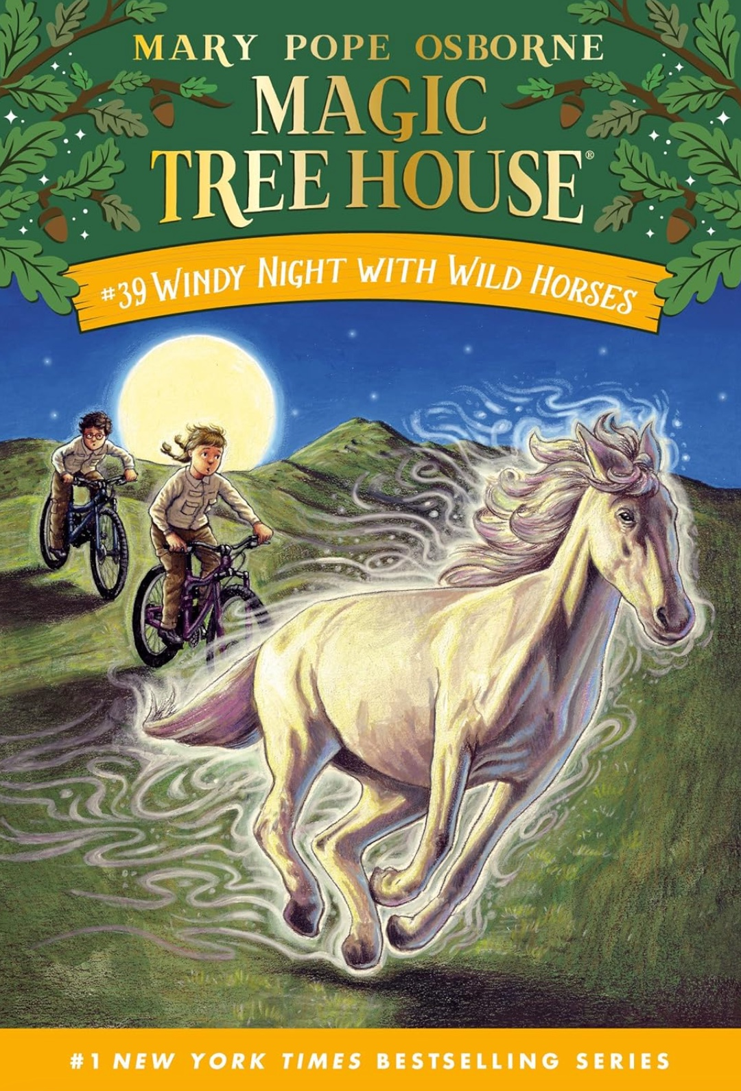 Windy Night with Wild Horses (Magic Tree House, Book 39)