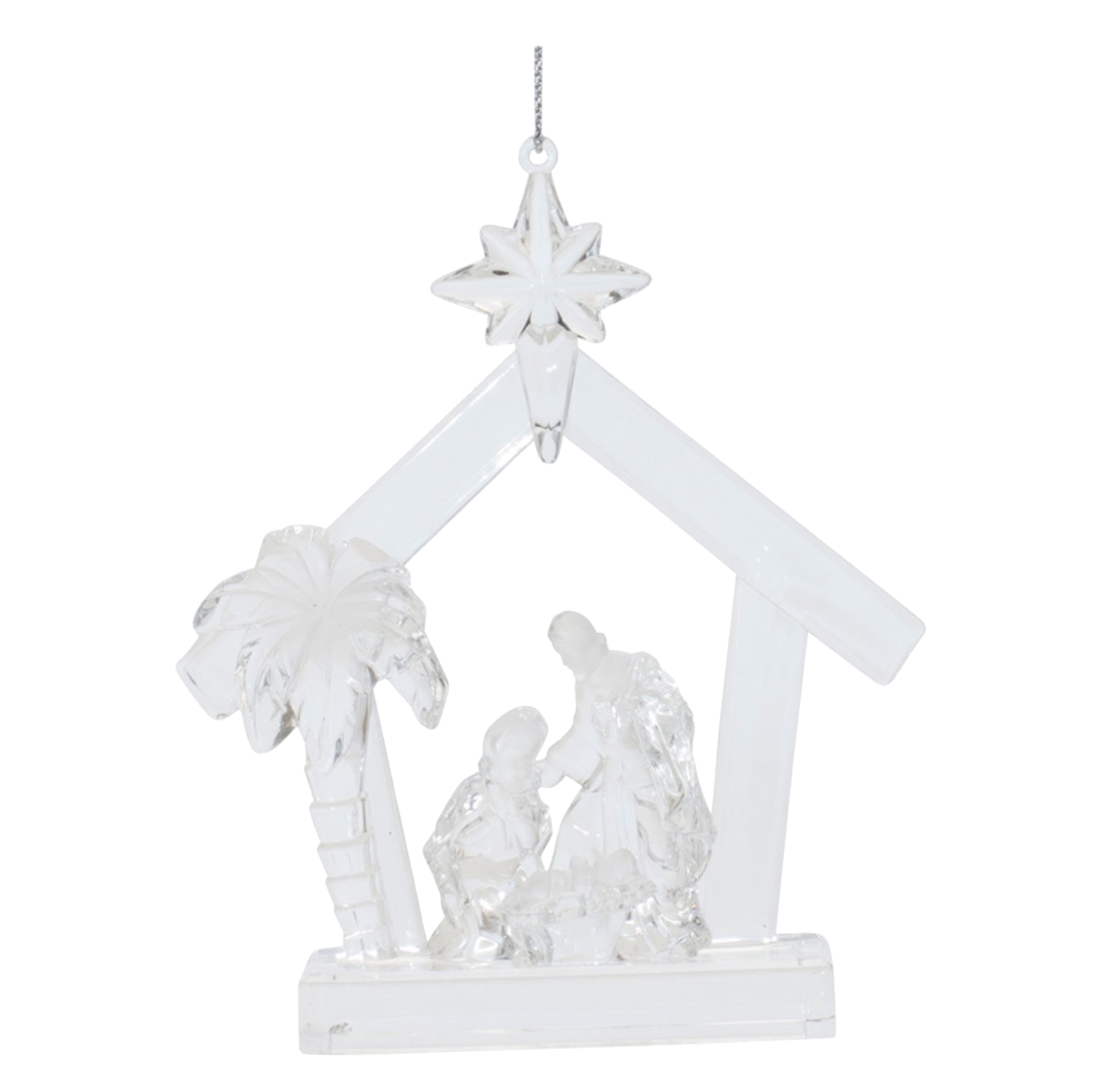 Acrylic Nativity Ornament