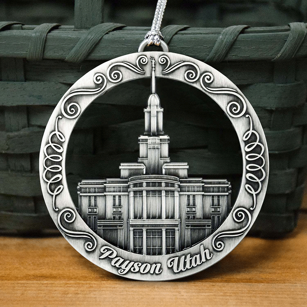 Payson Utah Temple Ornament, , large