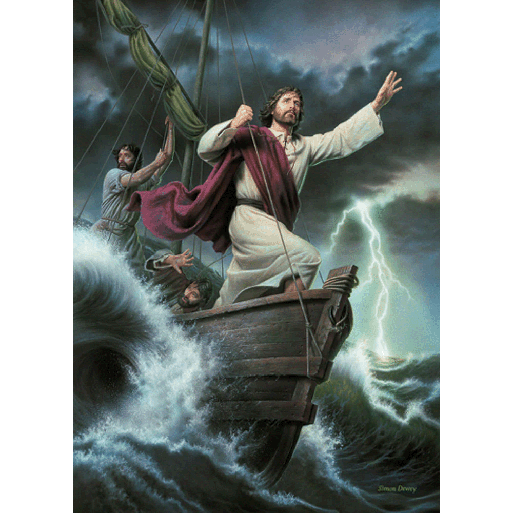 Peace Be Still - 3x4 Print