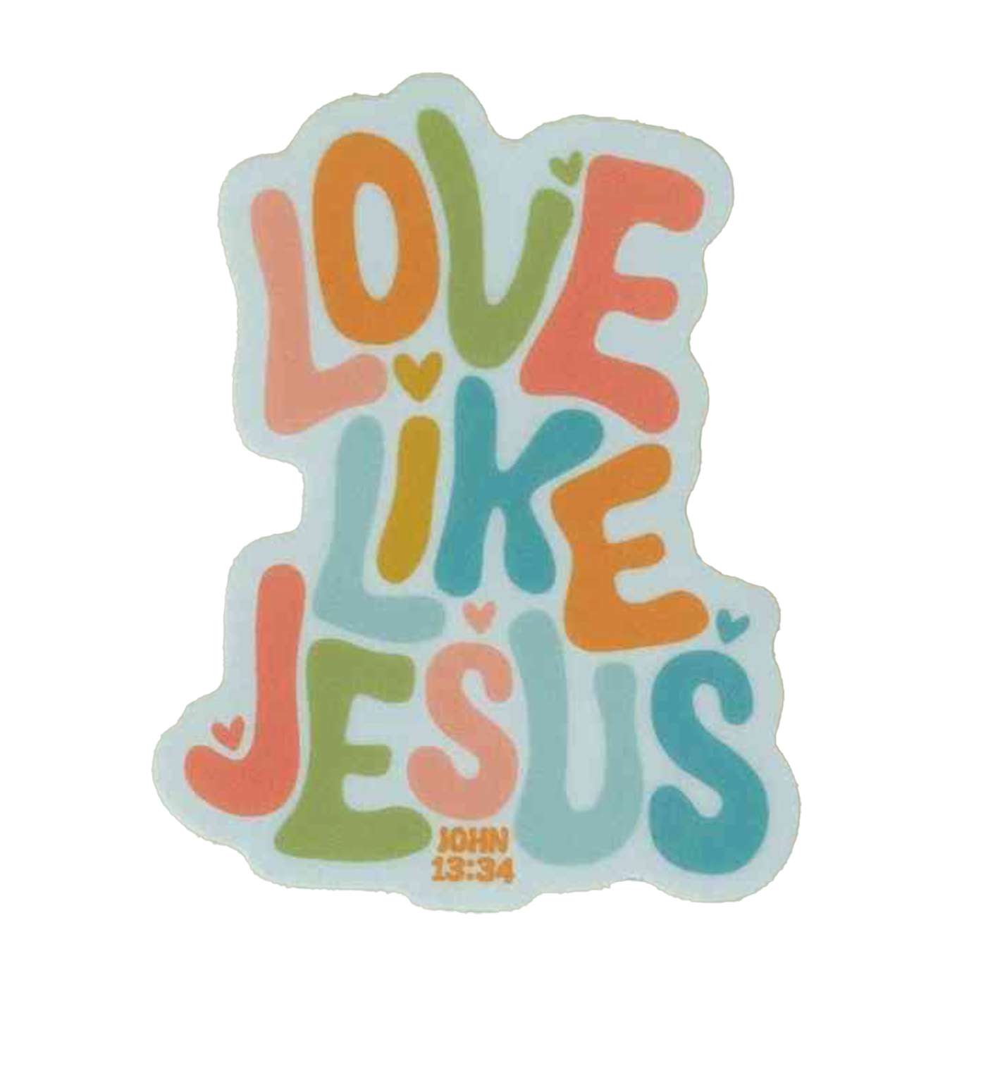 Love Like Jesus Sticker
