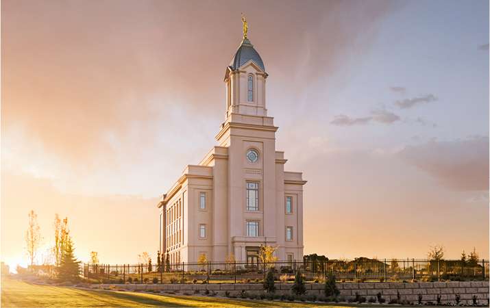 Cedar City Temple Recommend Holder, , large