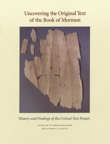 Uncovering the Original Text of the Book of Mormon, , large image number 0