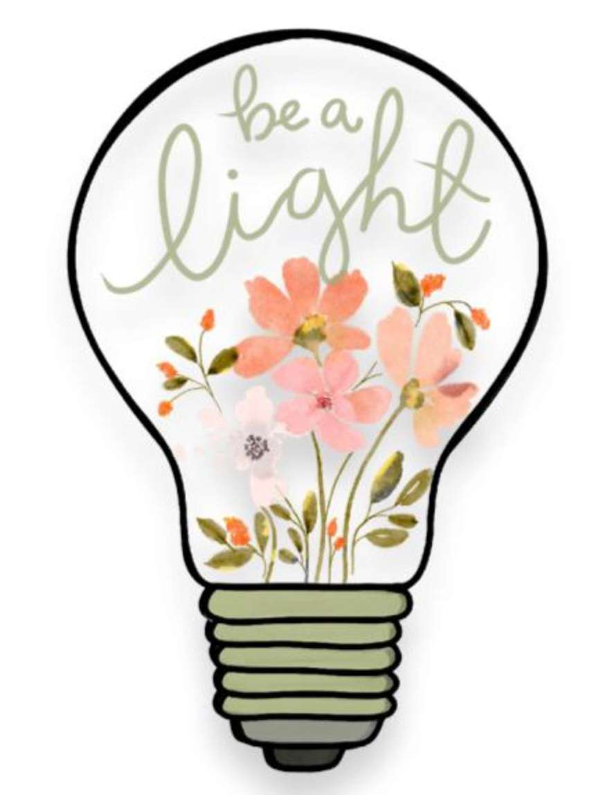 Be a Light Sticker