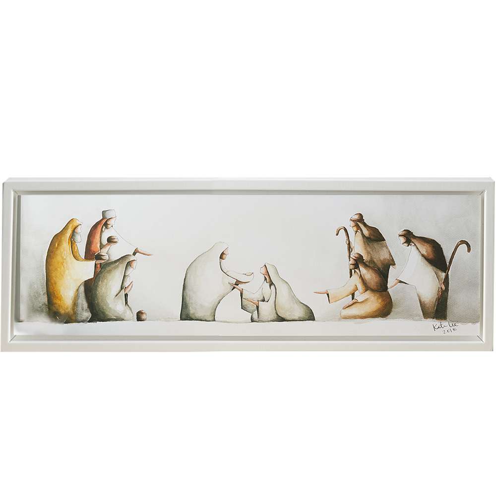 Love's Pure Light Framed Art (5x16 Framed Paper Print)