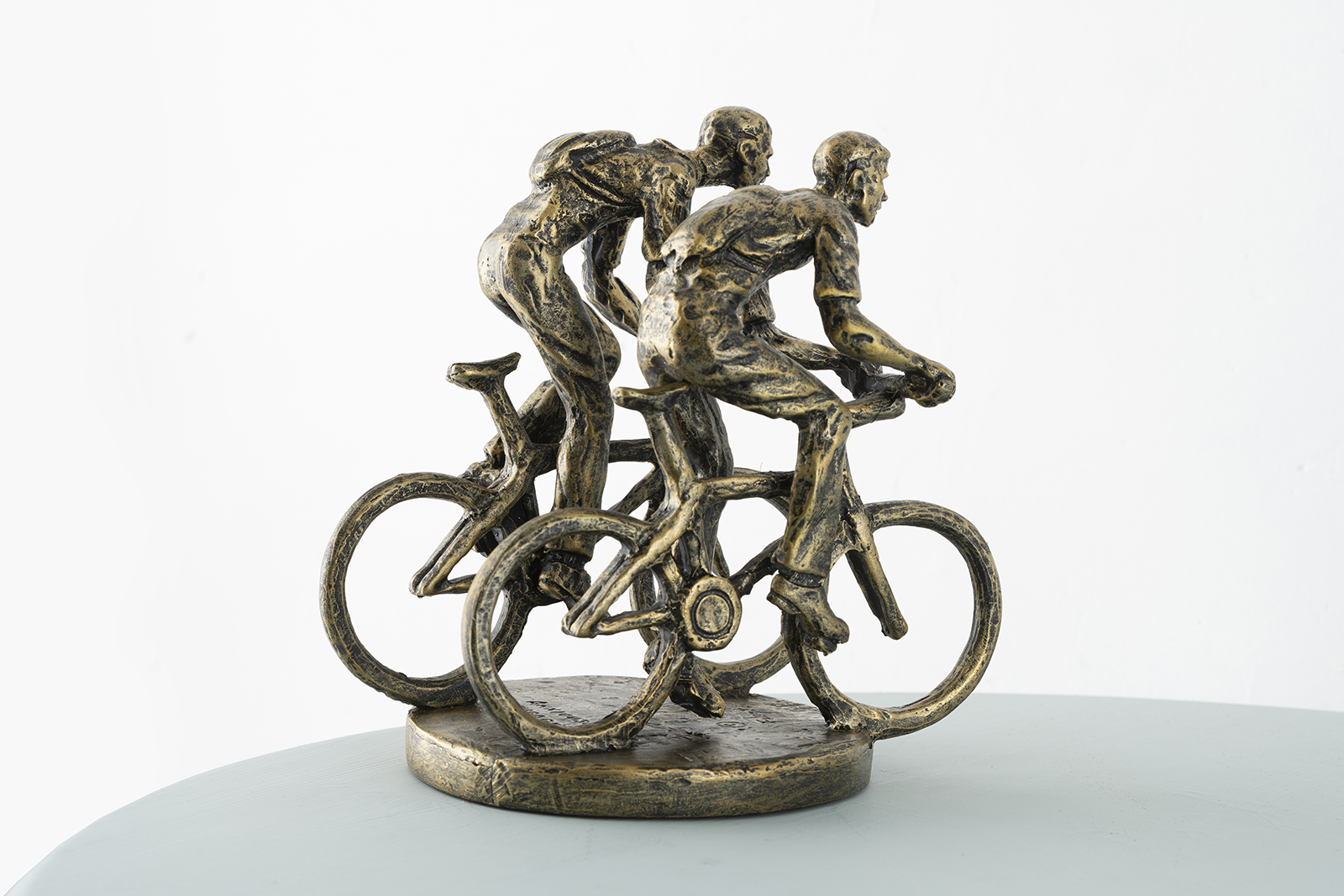 Anxiously Engaged Sculpture (8" Cold Cast Bronze), , large image number 2