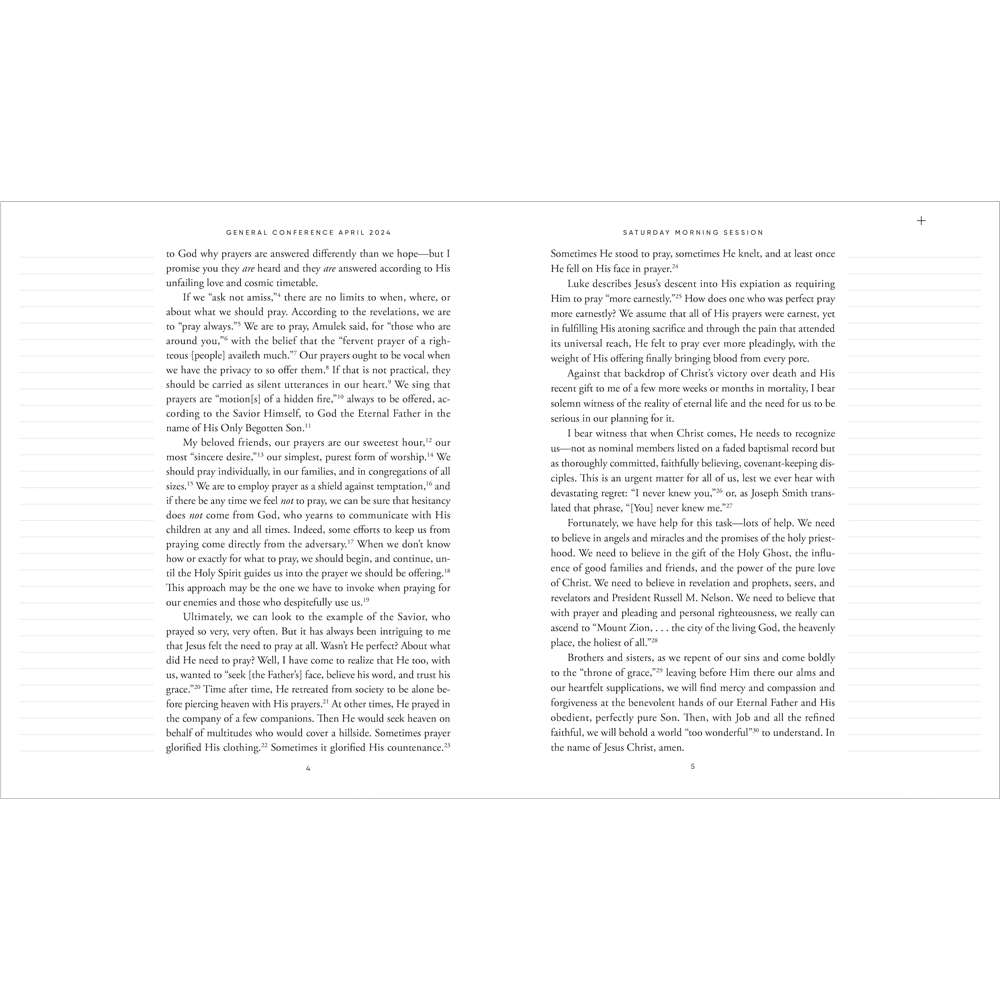 General Conference Addresses, Journal Edition, April 2024 - Deseret Book 3