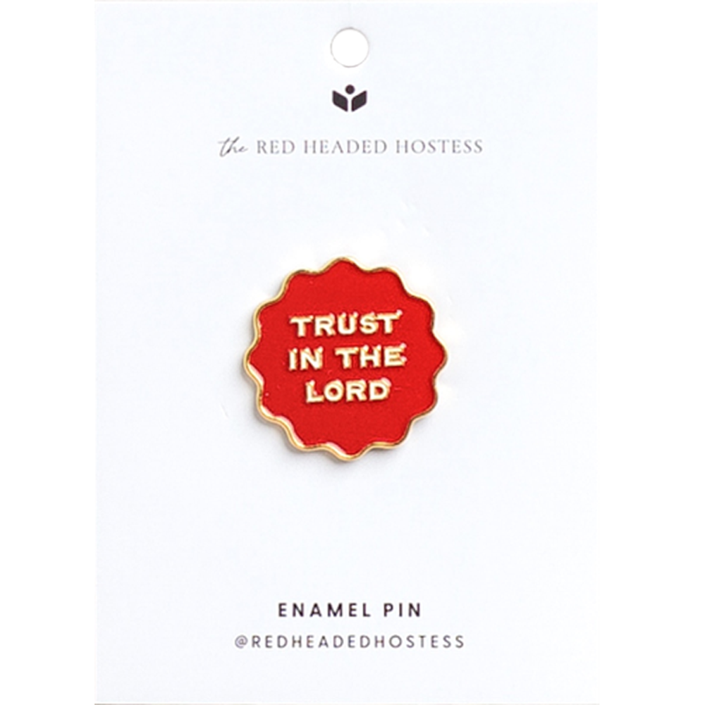 Trust in the Lord Enamel Pin,  Trust in the Lord Enamel Pin