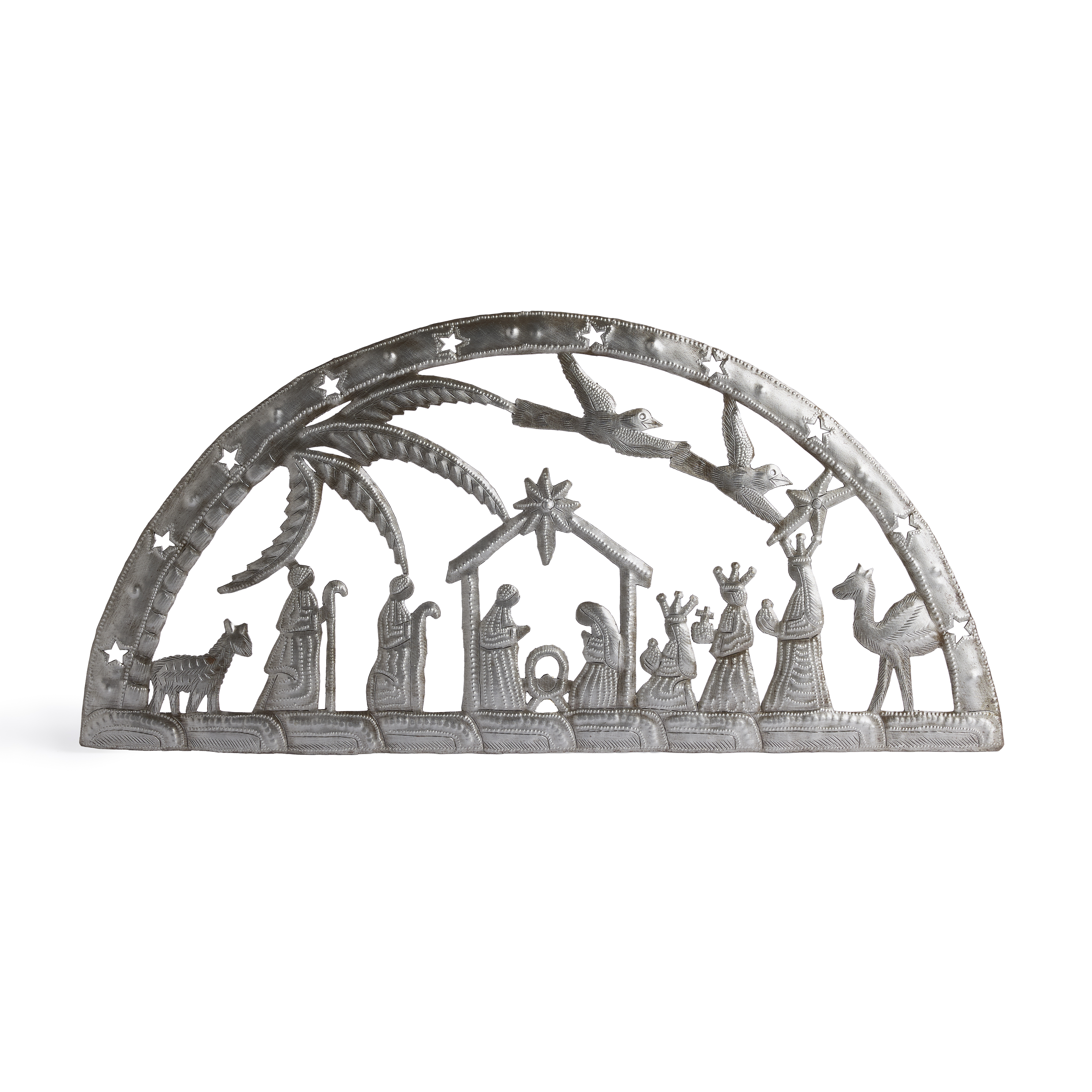 Haiti Steel Drum Nativity Scene
