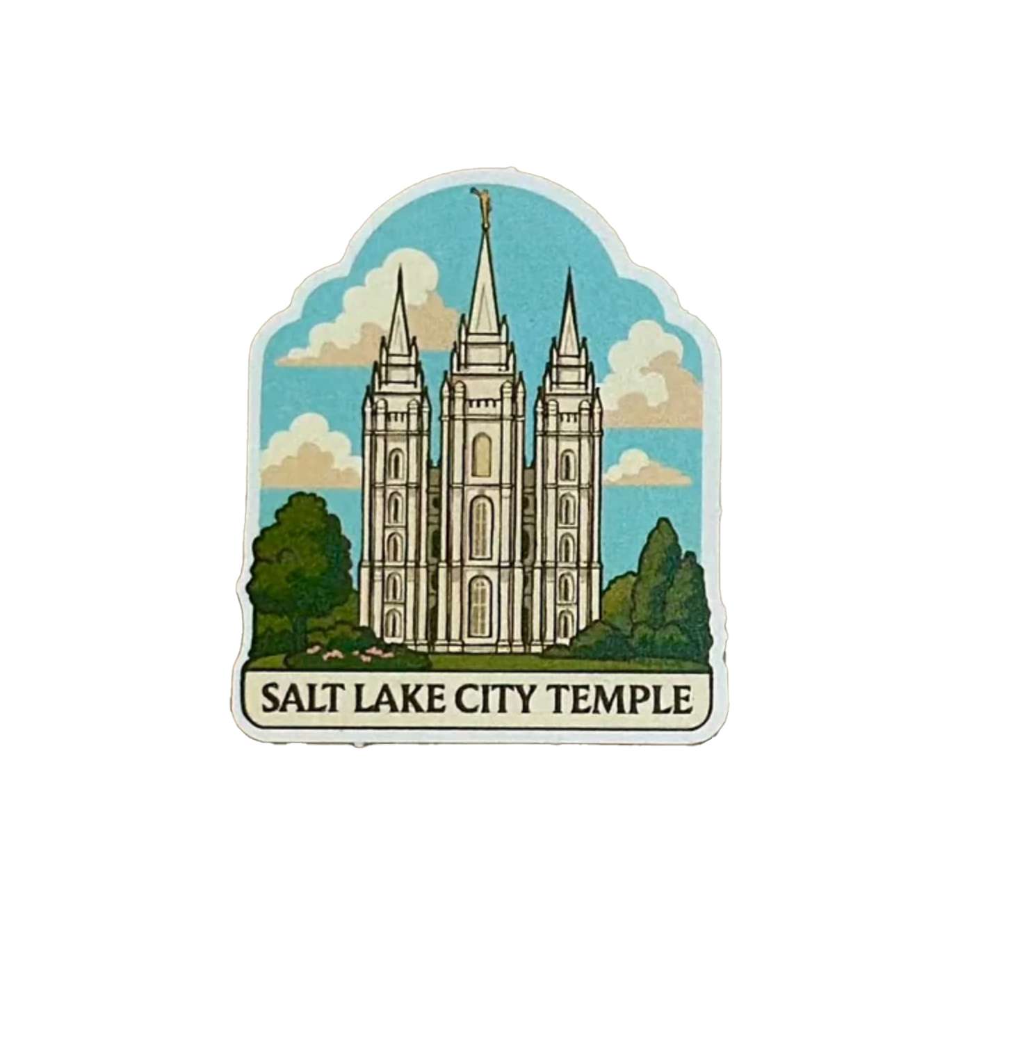 Salt Lake Temple Sticker