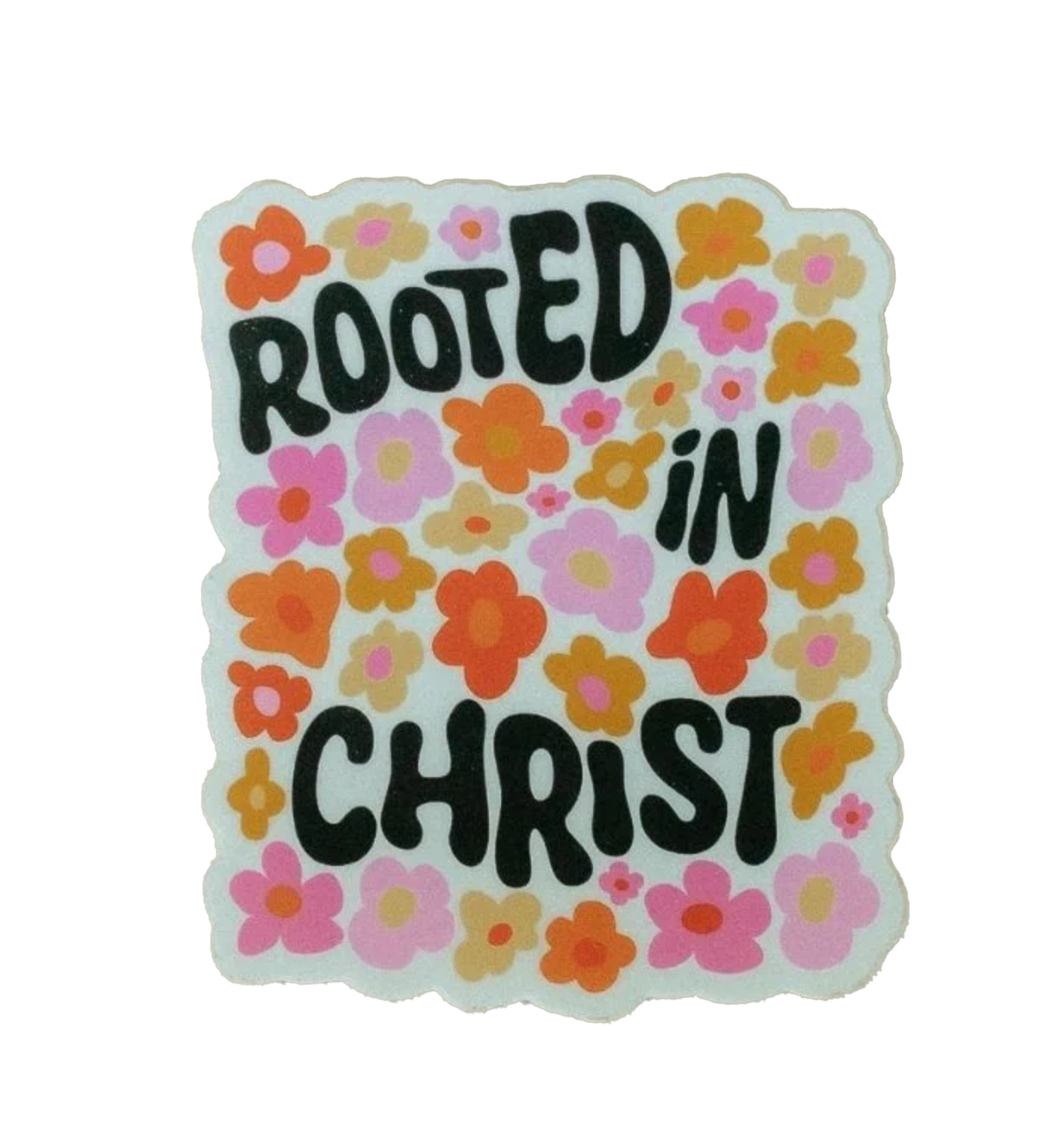 Rooted in Christ Sticker