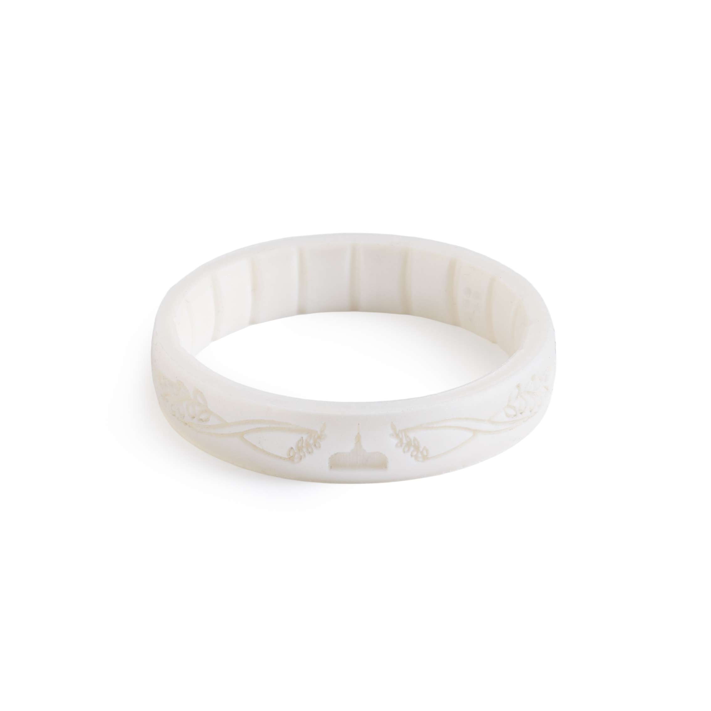 Mt Timpanogos Temple Thin Silicone Ring