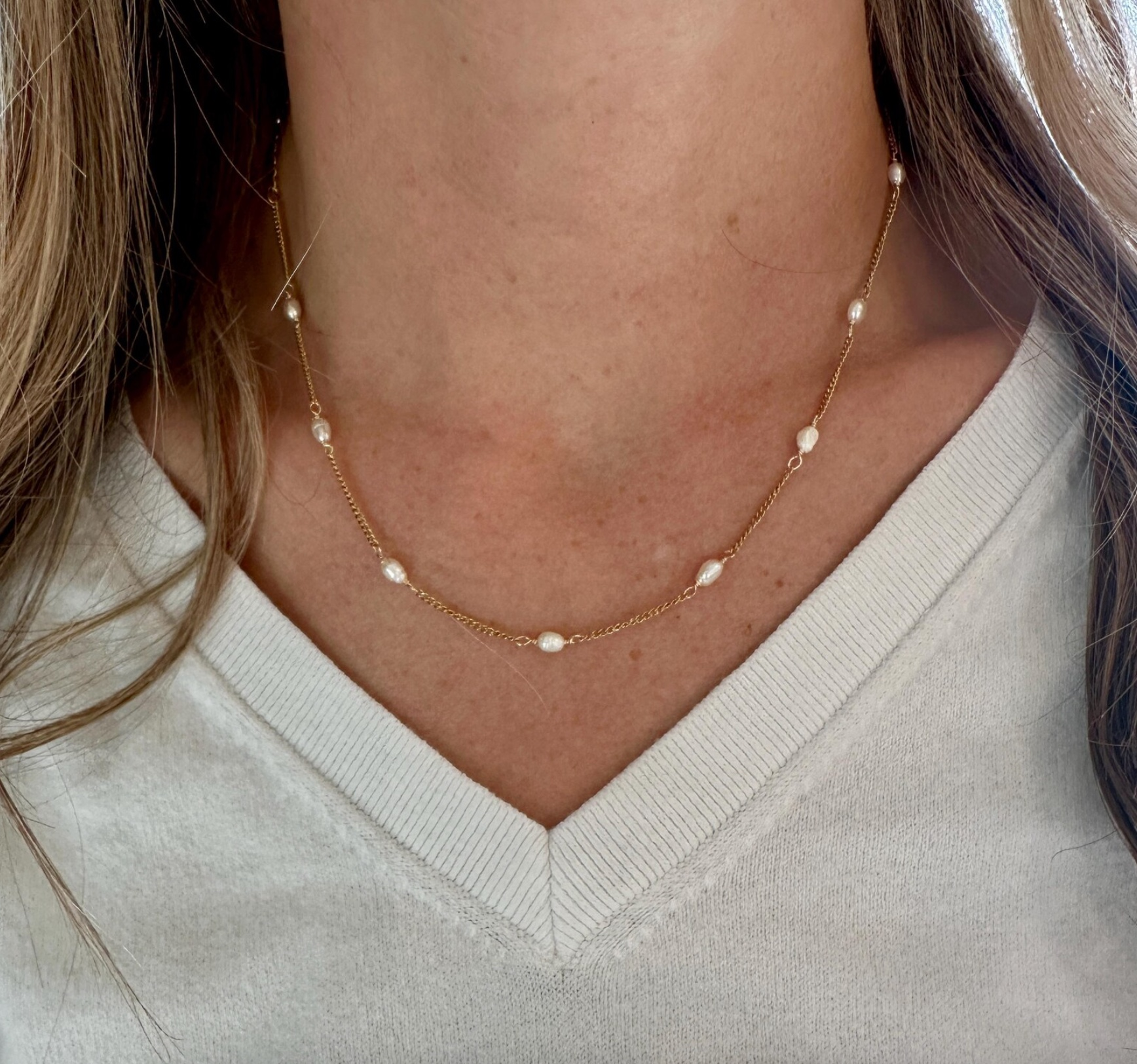 What Lies Behind Us Pearl Necklace, , large image number 2