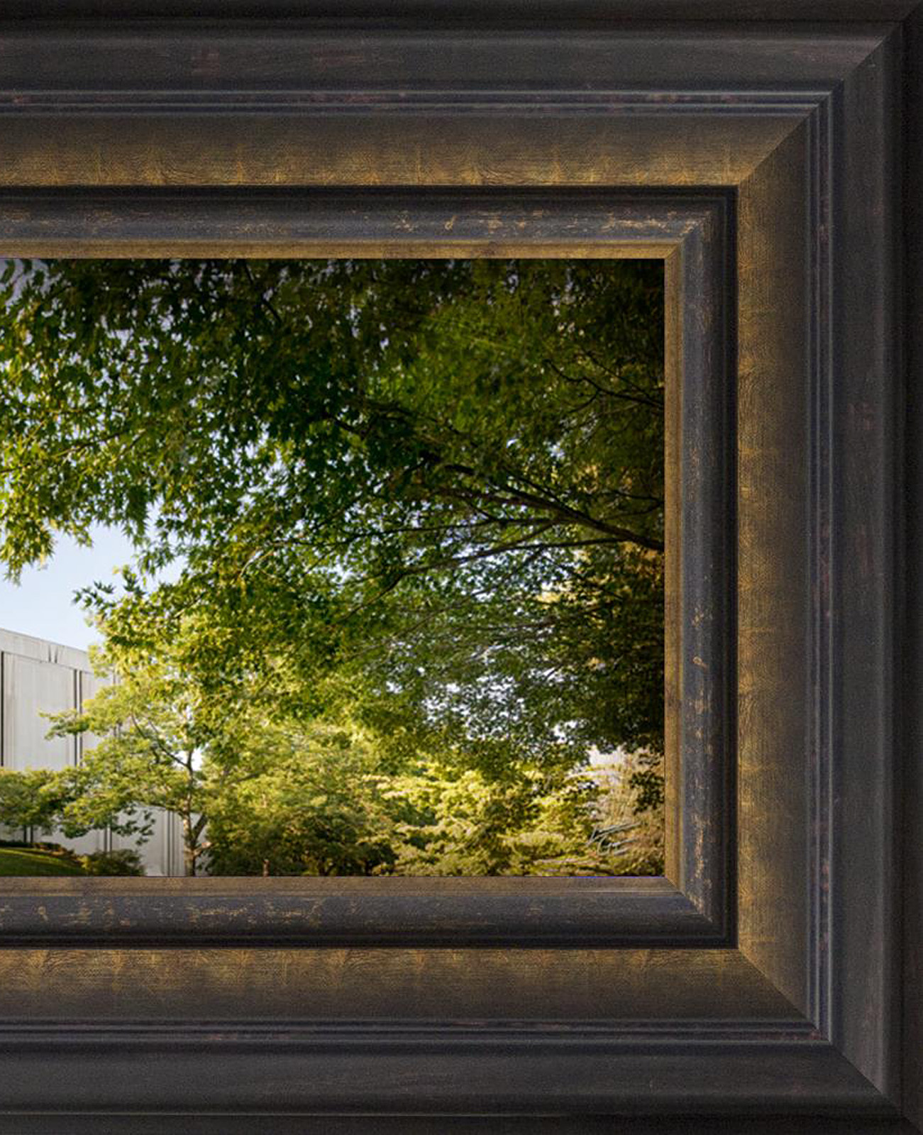 Seattle Temple, the Day Dawn is Breaking (19x48 Canvas Framed Art), , large image number 4