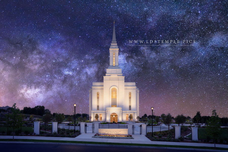 Lindon Utah Temple - For Eternity Print