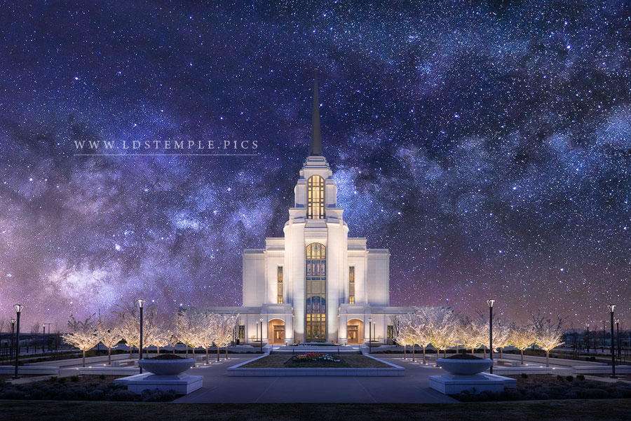 Syracuse Utah Temple - For Eternity Print