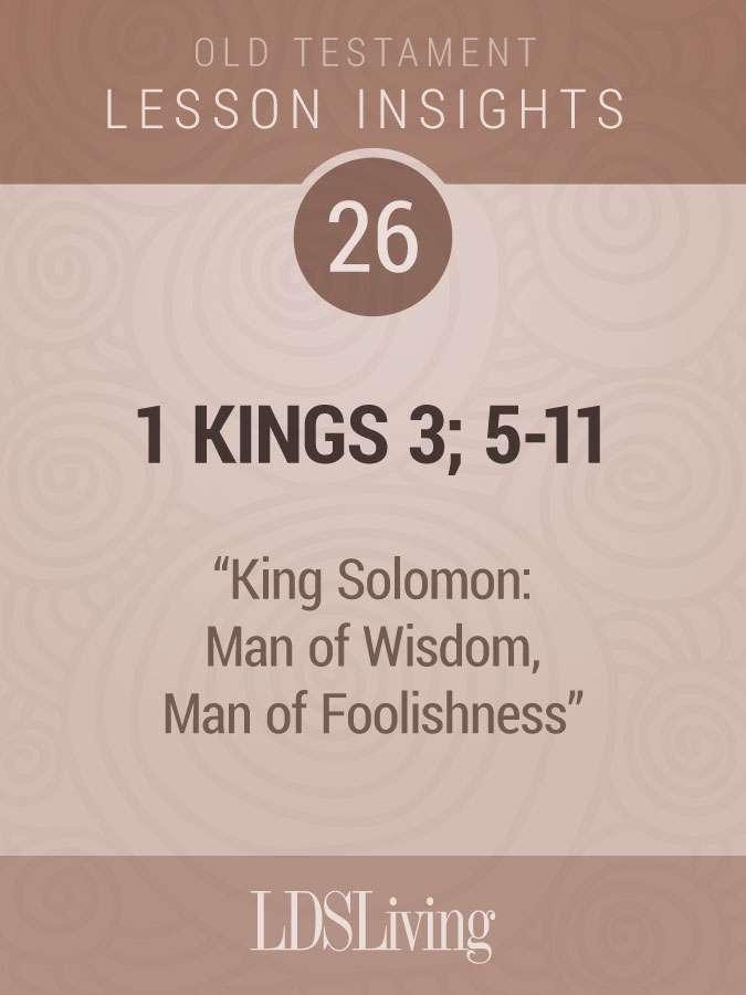 Lesson Insights Old Testament #26