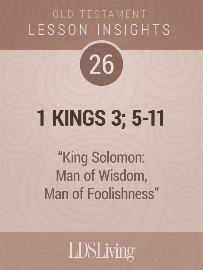 Lesson Insights Old Testament #26