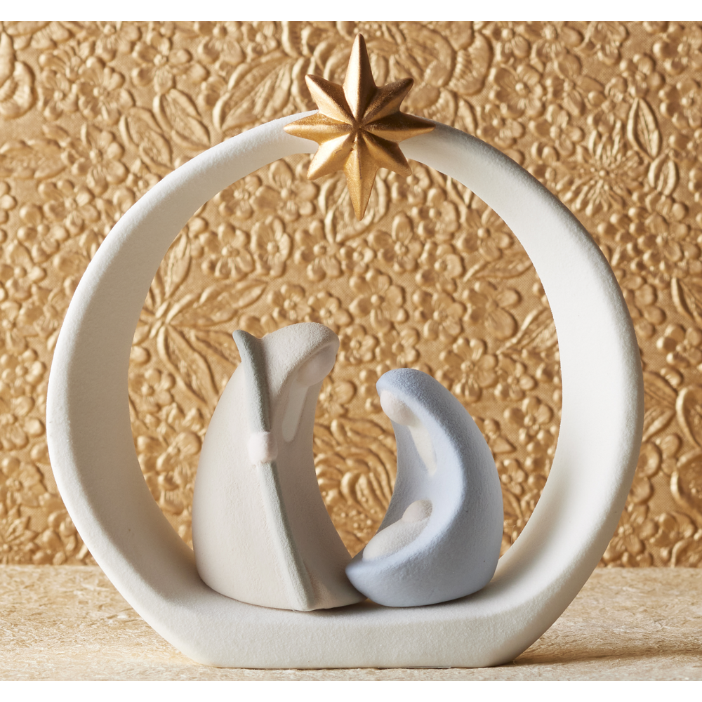 Stars Are Brightly Shining Nativity Figurine, , large