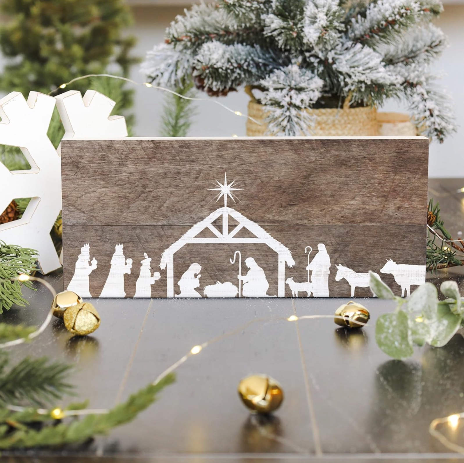 Nativity Scene (5X12 Plaque), , large image number 2