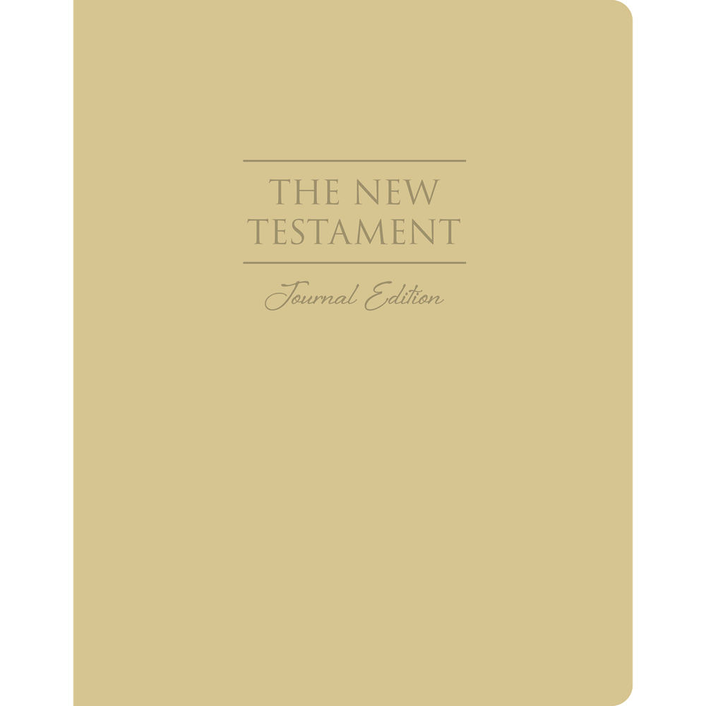 The New Testament, Journal Edition, Large Print Faux Leather (No Index), , large image number 0