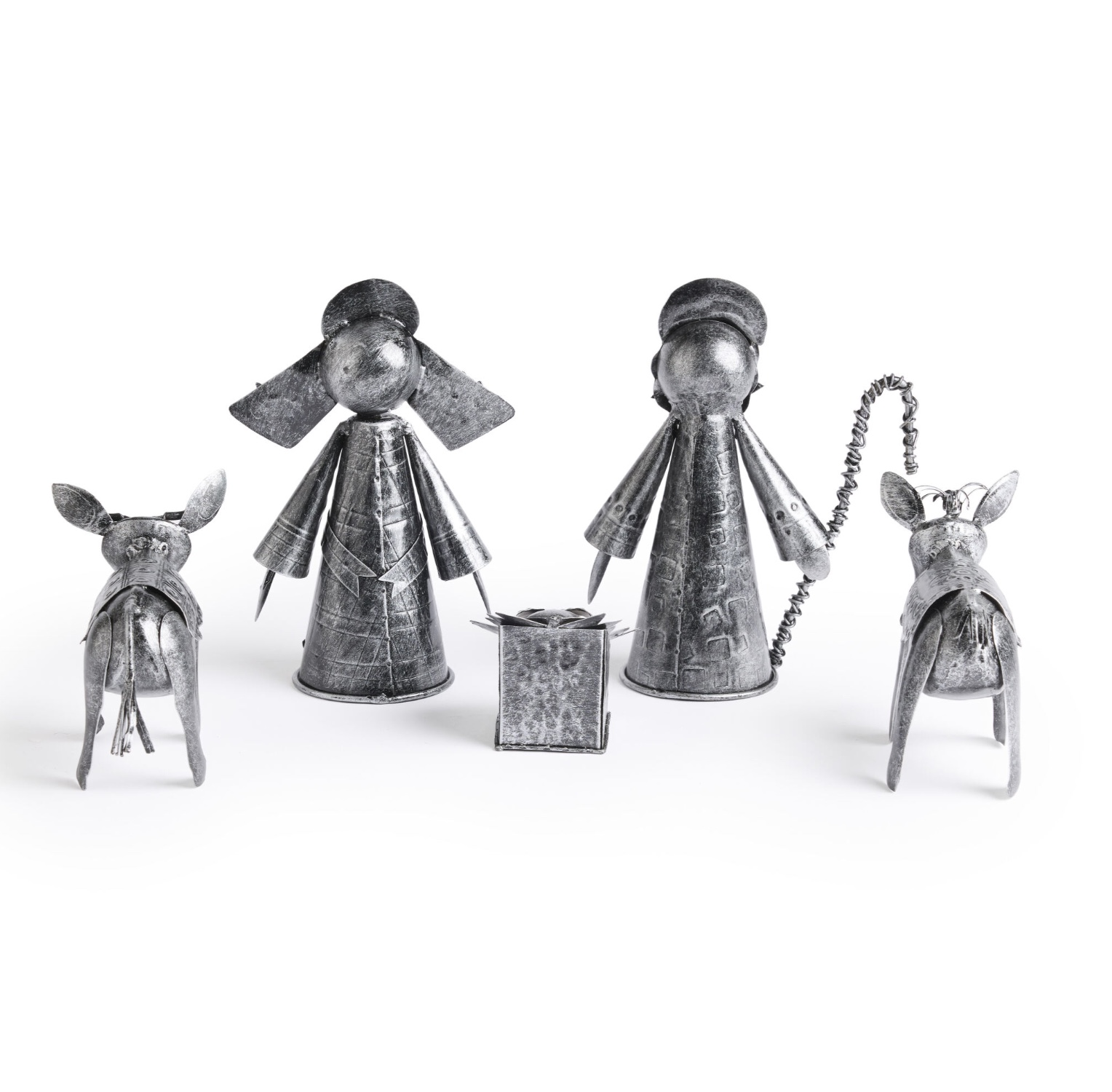 Indonesia Hand-Cut Iron Nativity, , large image number 2