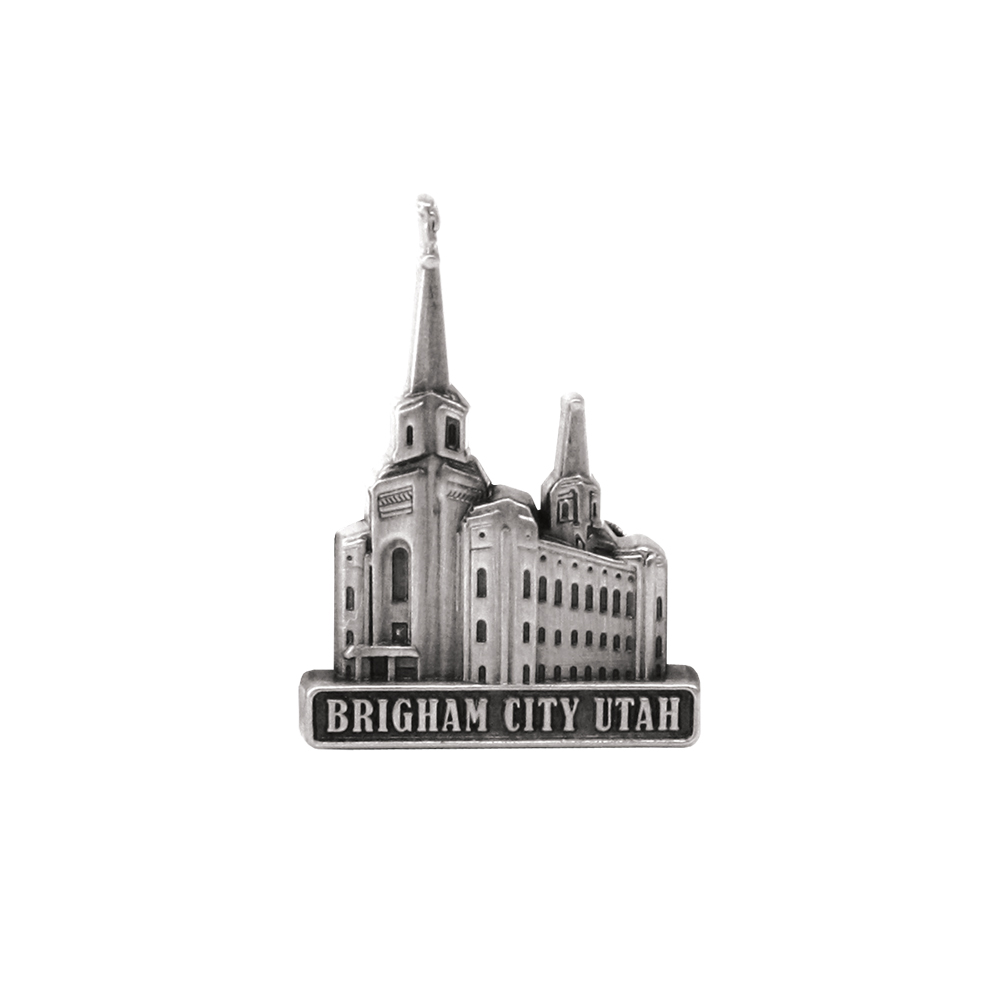 Brigham City Temple Tie Pin, , large image number 0