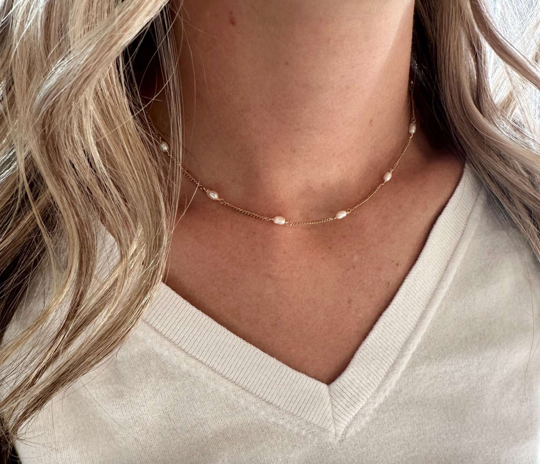 What Lies Behind Us Pearl Necklace, , large image number 3